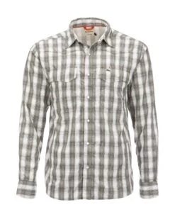 Simms Big Sky Long Sleeve Shirt Sale -Simms || Orvis || Patagonia Sales 10661 651 big sky ls shirt dark stone coral plaid s22 001 front 1680x 22a688c5 56d3 47e8 9253 4a5a761060b5