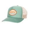 Simms Small Fit Throwback Trucker Sale -Simms || Orvis || Patagonia Sales 13448 158 small fit throwback trucker trout wander f21 front 1680x 669f3839 713d 465a 88e1 e59ea478a6b0