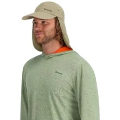 Simms Bugstopper Sunshield Cap -Simms || Orvis || Patagonia Sales 201 simms bugstopper sunshield cap stone 02