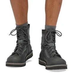 Patagonia - Danner - Foot Tractor Wading Boot - Sticky Rubber -Simms || Orvis || Patagonia Sales 231 patagonia danner foot tractor wading boot sticky rubber forge grey 05