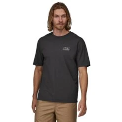 Patagonia Mens '73 Skyline Organic T-Shirt -Simms || Orvis || Patagonia Sales 231 patagonia mens 73 skyline organic t shirt ink black 05 f51ba39b 640a 401a b106 c44e47c7607e