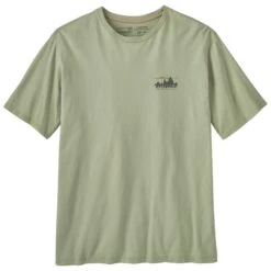 Patagonia Mens '73 Skyline Organic T-Shirt -Simms || Orvis || Patagonia Sales 231 patagonia mens 73 skyline organic t shirt salvia green 02 87045c74 ad25 4be3 9316 28611b6b3f02