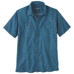 Patagonia Mens Back Step Shirt Sale -Simms || Orvis || Patagonia Sales 231 patagonia mens back step shirt hexes wavy blue 01 afb25b25 e549 48dc 9525 f092e2a6a262