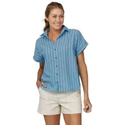 Patagonia Women's LW A/C Shirt Sale -Simms || Orvis || Patagonia Sales 231 patagonia womens lw a c shirt good times steam blue 03 5547bbb5 0975 4856 8d08 d314906b937c
