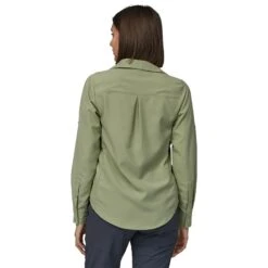 Patagonia Women's Self Guided Hike Shirt Long Sleeve Sale -Simms || Orvis || Patagonia Sales 231 patagonia womens self guided hike shirt long sleeve salvia green 03 082db1a5 94e9 4e51 b7f9 be643272944b