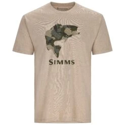 Simms Bass Fill T-Shirt -Simms || Orvis || Patagonia Sales 231 simms bass fill t shirt oatmeal heather 01