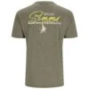 Simms Script Line T-Shirt 1 Simms Script Line T-Shirt -Simms || Orvis || Patagonia Sales 231 simms script line t shirt military heather 01
