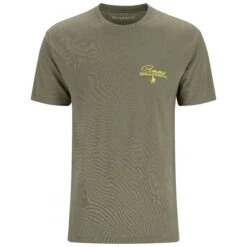 Simms Script Line T-Shirt -Simms || Orvis || Patagonia Sales 231 simms script line t shirt military heather 02