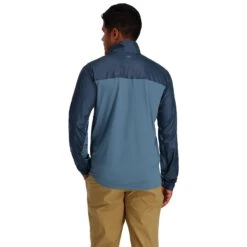 Simms SolarFlex Wind Half Zip Shirt -Simms || Orvis || Patagonia Sales 231 simms solarflex wind half zip shirt neptune midnight 03