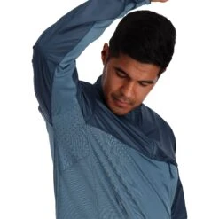Simms SolarFlex Wind Half Zip Shirt -Simms || Orvis || Patagonia Sales 231 simms solarflex wind half zip shirt neptune midnight 04