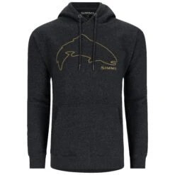 Simms Trout Outline Hoody -Simms || Orvis || Patagonia Sales 231 simms trout outline hoody charcoal heather 01
