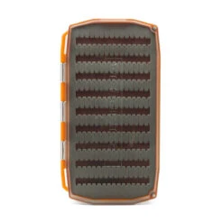 UMPQUA UPG FOAM ESSENTIAL LARGE FLY BOX -Simms || Orvis || Patagonia Sales 30057 Foam Essential Large Hot Orange Closed 44127.1680630674