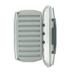 UMPQUA UPG FOAM WATERPROOF ESSENTIAL FLY BOX -Simms || Orvis || Patagonia Sales 30059 FmWPEsstlLGGray OpnBck 90538.1680630672