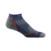 Darn Tough MEN'S LIGHT HIKER NO SHOW LIGHTWEIGHT HIKING SOCK WITH CUSHION -Simms || Orvis || Patagonia Sales 61572 DENIM l