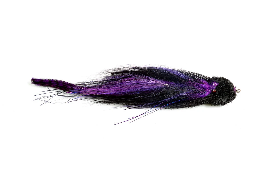 Joe's Electric Grape Muskie Leech 3 Joe's Electric Grape Muskie Leech