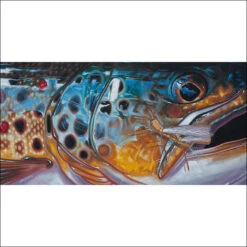 DeYoung Print - Abstract Brown - Chubby