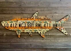 Cody Richardson Art - Georgia Tarpon License Plate Art