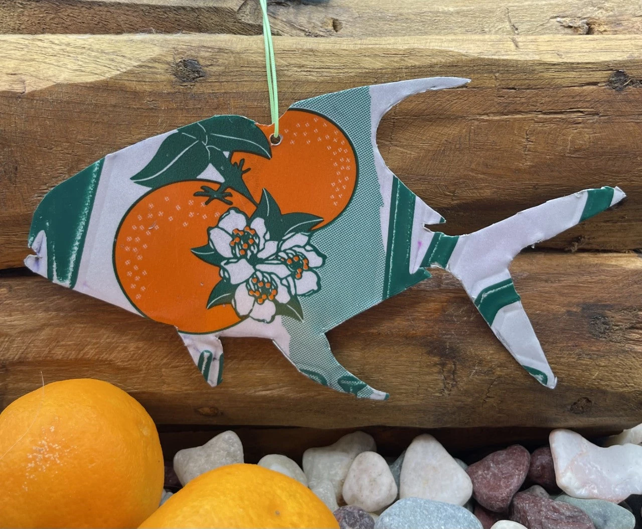 Cody Richardson Art - Florida Permit License Plate Christmas Ornament 4 Cody Richardson Art - Florida Permit License Plate Christmas Ornament - Image 2