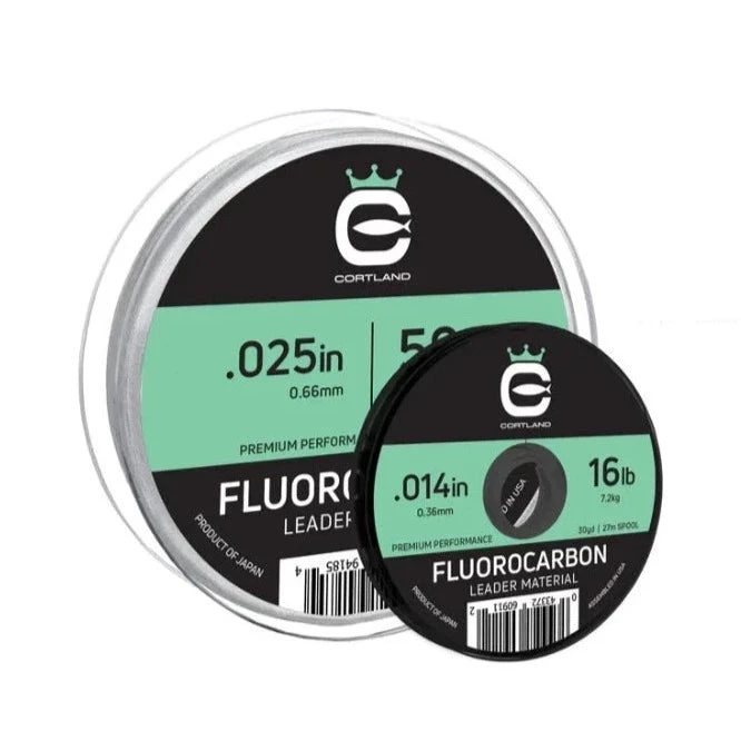 CORTLAND FLUOROCARBON LEADER MATERIAL 3 CORTLAND FLUOROCARBON LEADER MATERIAL