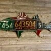 Cody Richardson Art - Massachusetts Striped Bass Antique License Plate Art -Simms || Orvis || Patagonia Sales IMG 0069