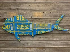 Cody Richardson Art - Bahamas Mahi Mahi License Plate Art