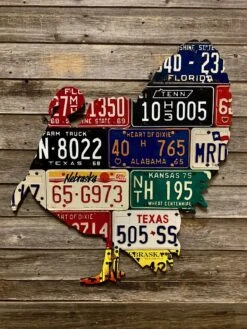 Cody Richardson Art - Wild Turkey Grand Slam License Plate Art