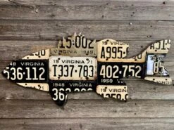 Cody Richardson Art - Virginia Smallmouth Bass License Plate Art