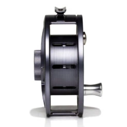Hatch Iconic 11 Plus Fly Reel -Simms || Orvis || Patagonia Sales Iconic11PlusReelgreyBlackLargeArborSide