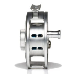 Hatch Iconic 3 Plus Fly Reel -Simms || Orvis || Patagonia Sales Iconic3PlusReelClearBlueLargeArborSide