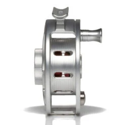 Hatch Iconic 3 Plus Fly Reel -Simms || Orvis || Patagonia Sales Iconic3PlusReelClearRedLargeArborSide