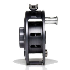 Hatch Iconic 3 Plus Fly Reel -Simms || Orvis || Patagonia Sales Iconic3PlusReelGreyBlackLargeArborSide