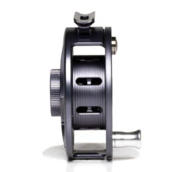 Hatch Iconic 4 Plus Fly Reel -Simms || Orvis || Patagonia Sales Iconic4PlusReelGreyBlackLargeArborSide