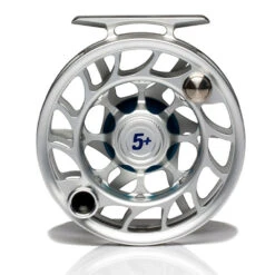 Hatch Iconic 5 Plus Fly Reel -Simms || Orvis || Patagonia Sales Iconic5PlusReelClearBlueLargeArborBack