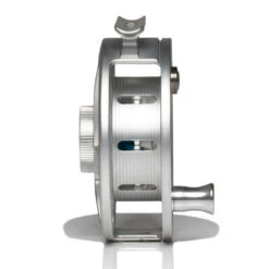 Hatch Iconic 5 Plus Fly Reel -Simms || Orvis || Patagonia Sales Iconic5PlusReelClearBlueLargeArborSide