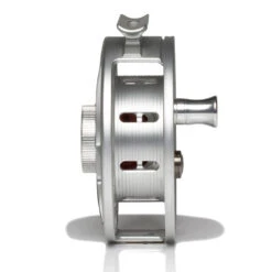 Hatch Iconic 5 Plus Fly Reel -Simms || Orvis || Patagonia Sales Iconic5PlusReelClearRedLargeArborSide