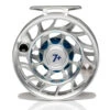 Hatch Iconic 7 Plus Fly Reel -Simms || Orvis || Patagonia Sales Iconic7PlusReelClearBlueLargeArborBack