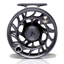 Hatch Iconic 7 Plus Fly Reel -Simms || Orvis || Patagonia Sales Iconic7PlusReelGreyBlackLargeArborBack
