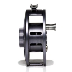 Hatch Iconic 7 Plus Fly Reel -Simms || Orvis || Patagonia Sales Iconic7PlusReelGreyBlackMidArborSide