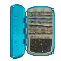 UMPQUA LT FLY BOX MINI MIDGE -Simms || Orvis || Patagonia Sales LT Mini Midge Loaded Open 65805.1642451248