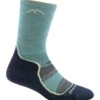 Darn Tough Womens Light Hiker Micro Crew Sock Light Cushion -Simms || Orvis || Patagonia Sales Light Hiker Aqua
