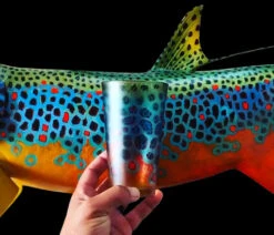 DeYoung Pilsner Glass - Flank -Simms || Orvis || Patagonia Sales NewBrownPilsner