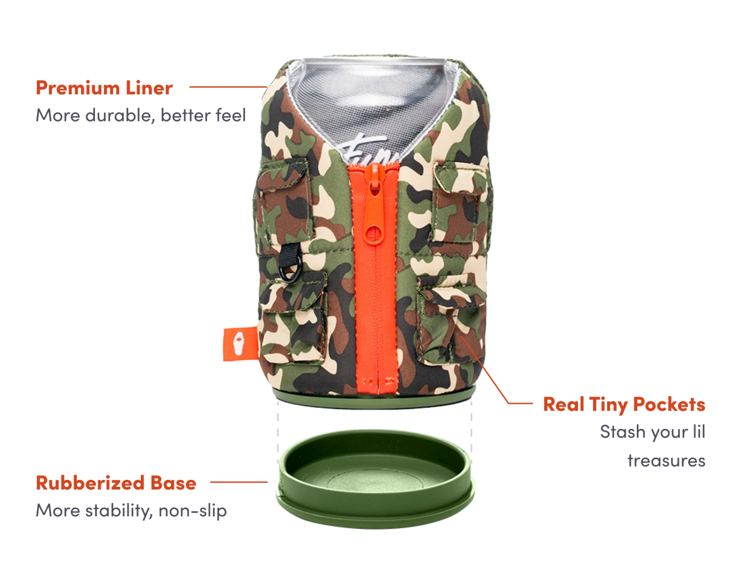 Puffin Drinkwear The Adventurer Woodsy Camo 6 Puffin Drinkwear The Adventurer Woodsy Camo - Image 4