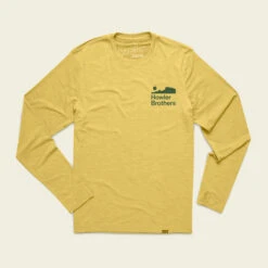 Howler Brothers Tech T Sale -Simms || Orvis || Patagonia Sales S23 HB Tech T Gold Flat Front