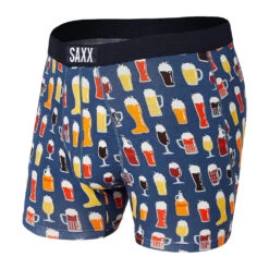 SAXX VIBE BOXER BRIEF - DK DENIM PITCHER PERFECT