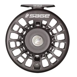 Sage Enforcer Fly Reel 11-12wt -Simms || Orvis || Patagonia Sales Sage ENFORCER Reel Granite Back