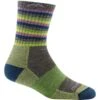 Darn Tough Womens Stripes Micro Crew Sock Cushion -Simms || Orvis || Patagonia Sales Stripe