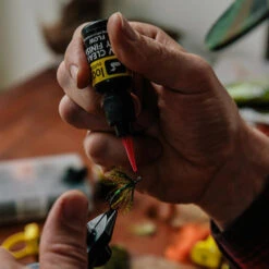 Loon Outdoors LOON FLUORESCING UV CLEAR FLY FINISH 1/2 Oz -Simms || Orvis || Patagonia Sales UV Clear Fly Finish alt 2 1000x b0d3ddbe 8058 46fa b6ff 2fac017de674