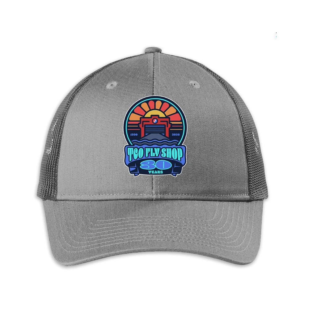 TCO Fly Shop Hat 30th Anniversary Trucker 3 TCO Fly Shop Hat 30th Anniversary Trucker