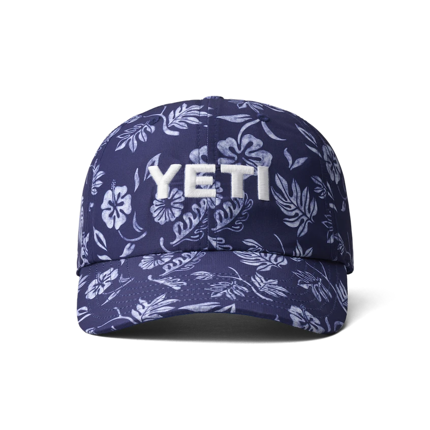 Yeti Floral Print Baseball Cap