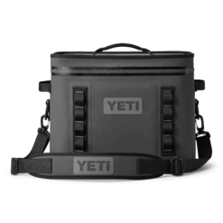 YETI Hopper Flip 18 Soft Cooler -Simms || Orvis || Patagonia Sales W Hopper Flip 18 Charcoal Front Strap 7654 B